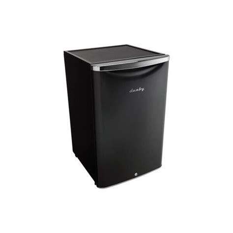 Danby Dar044a6mdb 4 4 Cuft Retro Black Contemporary Refrigerator