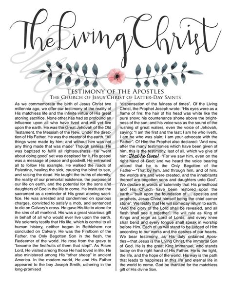 living christ digital print lds printable etsy