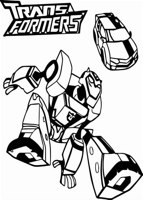 bumblebee transformer coloring page beautiful  transformers coloring