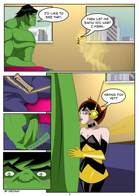 Avengers Xxx Wasp Fucks Hulk 8 Stress Release Superheroes Pictures