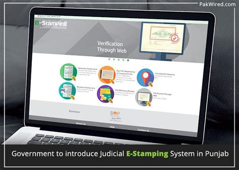 punjab launches judicial  stamping system    province