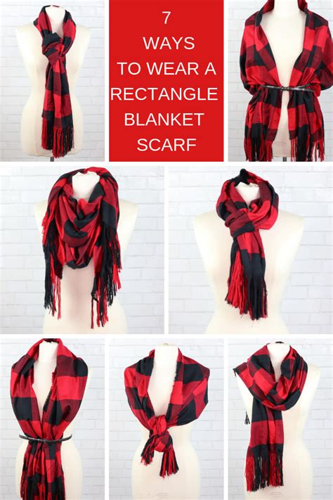 blanket scarf  sew sweet red poppy