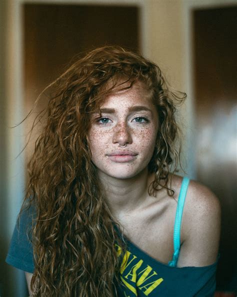 Freckled Face Bed Head • R Prettygirls Beautiful Freckles Red