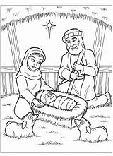 Nativity Pages Natal Pesebre Colorat Iesle Desene Escola Cristianas Pesebres Berbagi sketch template