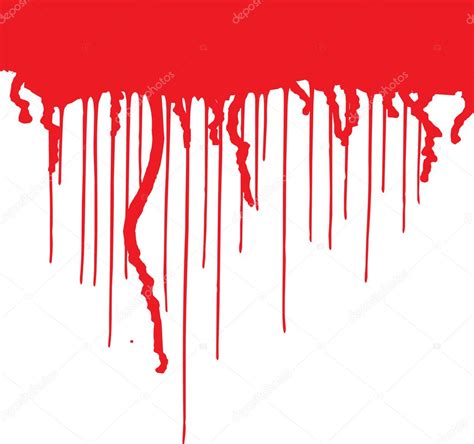 Red Paint Dripping On The Wall ⬇ Vector Image By © Nadil2 Vector