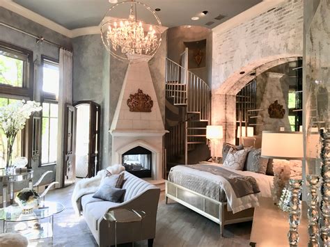 interior design   beautiful master bedroom captures  light