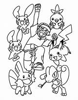 Kleurplaten Ausmalbild Avancee Plinfa Malvorlage Kolorowanki Picgifs Satoshi Iwate Kokyo Kolorowanka Animaatjes Pichu Ausmalen Pokemony Pokémon Ideen Raichu sketch template