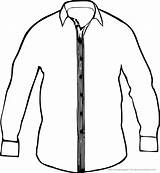 Kleidung Ausmalbilder Ausmalbild Hemd sketch template