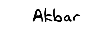 akbar plain font    ffontsnet