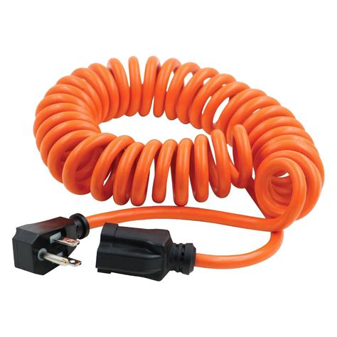 prime ad orange outdoor extension cord  single outlet   awg toolsidcom