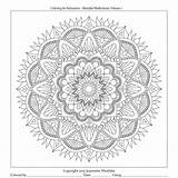 Relaxation Meditations sketch template