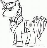 Coloring Pages Armor Pony Little Colouring Cadence Shinning Princess Printable Mlp sketch template