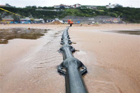 mile long transatlantic cable connects    spain