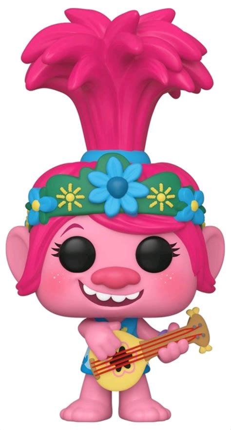 Buy Trolls World Tour Poppy With Guitar Us Exclusive From Pop Vinyl