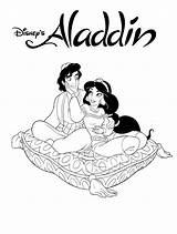 Aladdin Coloring Jasmine Gratuit Coloringme Aladin Jafar Tsum Coloringbay Imprimé sketch template