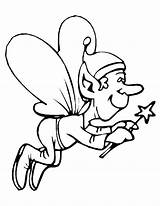 Fairy Coloring Pages Boy Fairies Tooth Drawing Clipart Cartoon Pencil Getdrawings Clip Clipartmag Library sketch template