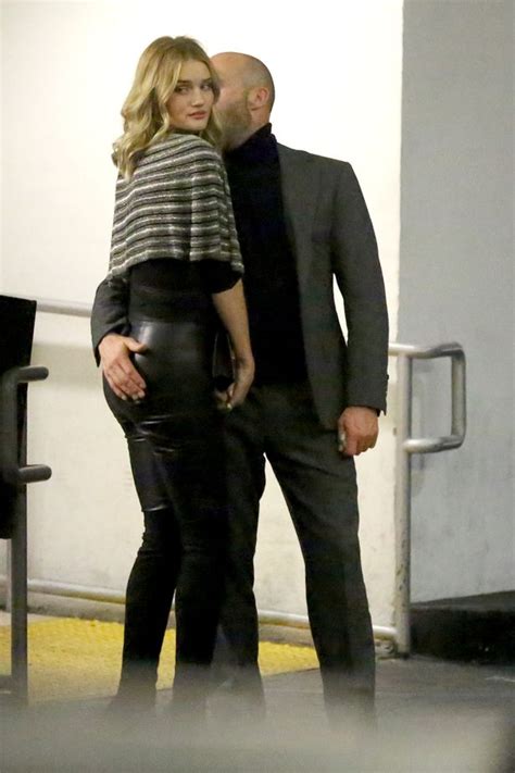Jason Statham And Rosie Huntington Whiteley Pack On The Pda As He Grabs