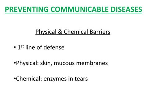 Ppt Communicable Diseases Powerpoint Presentation Id 2959969