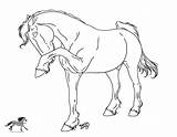 Friesian Horse Coloring Lineart Pages Pawing American Deviantart Template sketch template