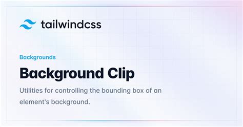 background clip tailwind css