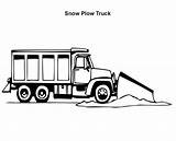 Plow Snow Truck Clipart Coloring Pages Drawing Trucks Working Plowing Clip Colouring Kids Color Printable Cliparts Paintingvalley Library Collection sketch template