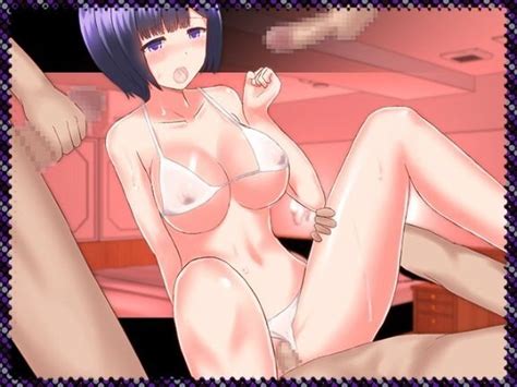 Purple Hair Anime Sexy Babe Rastafoo