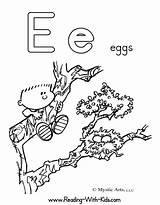 Letter Coloring Alphabet Pages Worksheets Preschool Lowercase Letters Egg Kids Printable Learn Ee Learning Lettering Toddlers Color Inspirational Bubble Activities sketch template