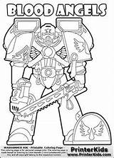 Coloring Warhammer Pages 40k Colouring Template Stormcast Space Marine Color Book Kids Templates Sheet Angels Blood Ak0 Cache Eternal Schemes sketch template