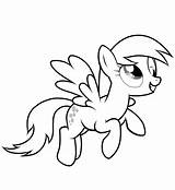 Pony Coloring Little Pages Derpy Filly Mlp Printable Color Print Deviantart Scribblefun Library Popular Getcolorings sketch template