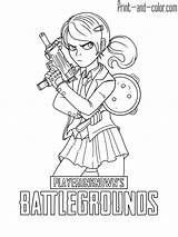 Playerunknowns Battlegrounds Pubg sketch template