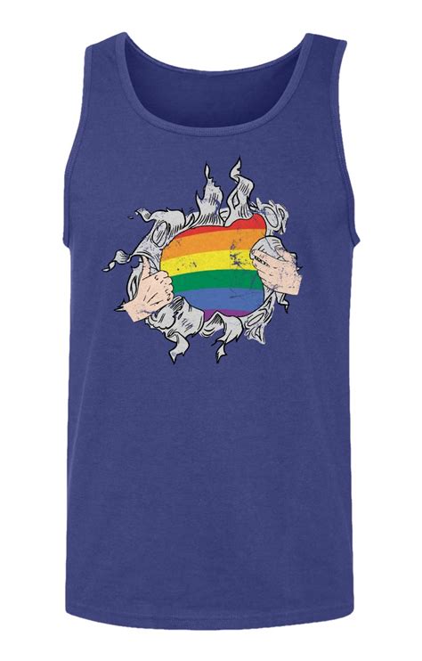Lbgt Transgender Lesbian Shirt Pride Rainbow Men S Tank Top Ebay