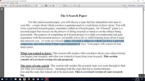 search research paper