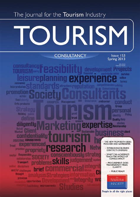 tourism spring  issue   tourism society issuu