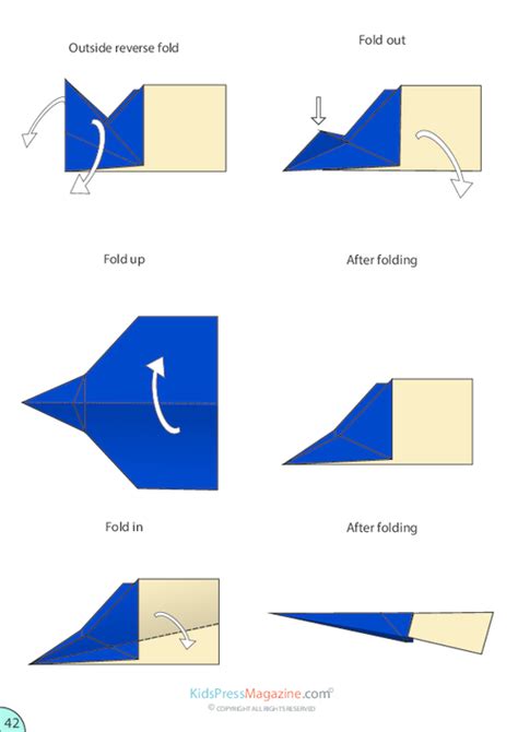 glide  fun    printable paper airplane template