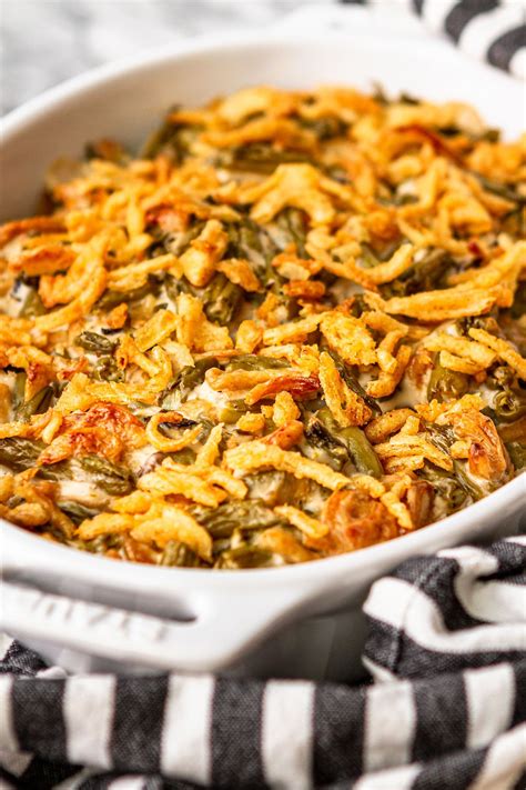 super easy green bean casserole  ingredients unsophisticook