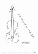 Violine Ausmalen Musikinstrumente Musikinstrument Instrumente Lehrermarktplatz Zeichnen sketch template