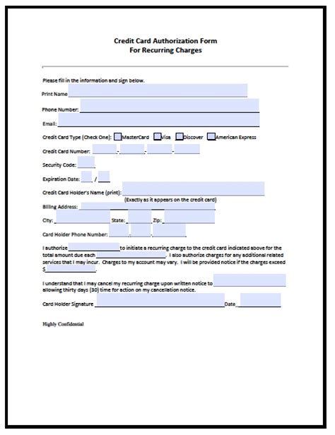 credit card authorization form  charlotte clergy coalition