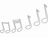 Coloring Music Notes Pages Printable Musical Instruments sketch template