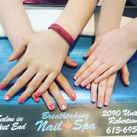 nail spa healthy nails breathtaking   draw hands sisters