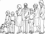 Coloring Pages Family Members Families Getdrawings sketch template