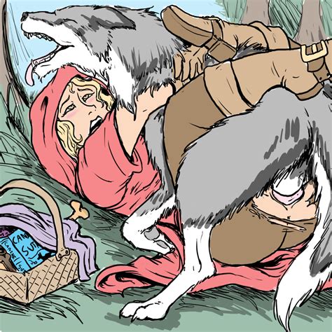 Rule 34 Big Bad Wolf Fleatrollus Little Red Riding Hood