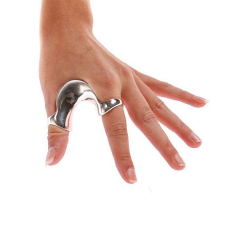 double finger ring fooyoh entertainment jewelry pinterest finger ring and entertainment
