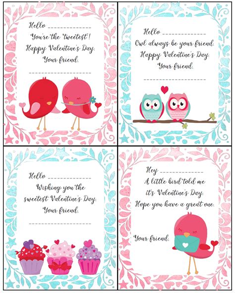 kid valentine cards  printable printable word searches