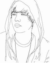 Justin Bieber Coloring Pages Printable Popular Books sketch template