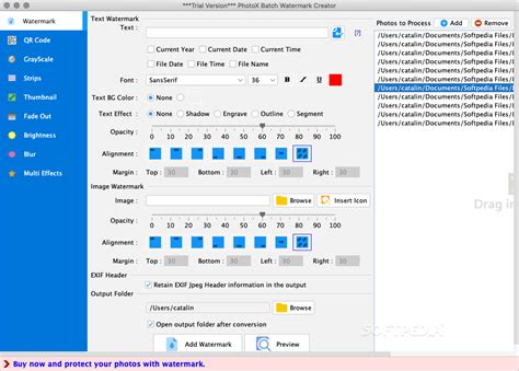 Photox Batch Watermark Creator Mac 6 0 0 Download