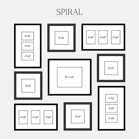 gallery wallgraphic  gallery wall layout gallery wall template