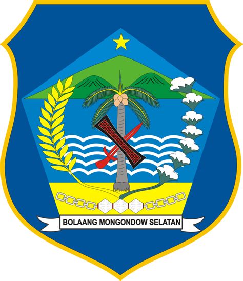 logo kabupaten bolmong selatan kumpulan logo lambang indonesia