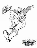 Dino Power Rangers Coloring Pages Printable Charge Color Getcolorings sketch template