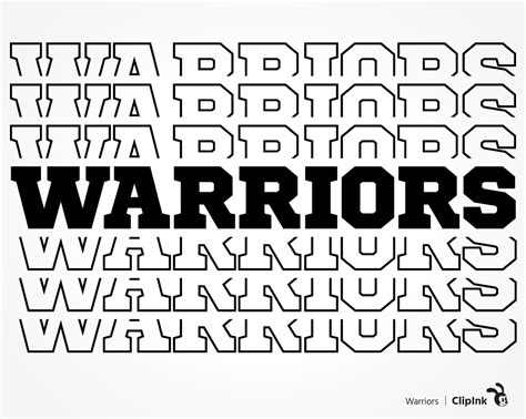 warriors svg sports team svg svg png eps dxf  clipink