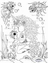 Coloring Besties Enchanted Pages Unicorn Tm Img400 Digi Magical Stamp Instant Dolls sketch template